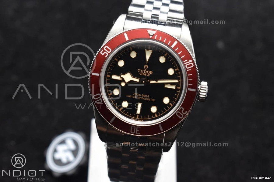 Bezel 891 Bracelet Jubilee ZF Sustainable Black on Edition Heritage SS A Best Bay Red 1:1 0415
